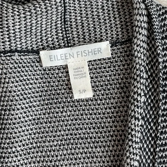 Eileen Fisher women’s Linen Cardigan - Picture 6 of 8